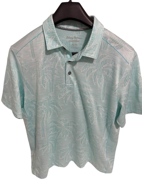 Tommy Bahama Other - Tommy Bahama Islandzone Shirt Mens Size XL/TTG Palm Trees Short Sleeve